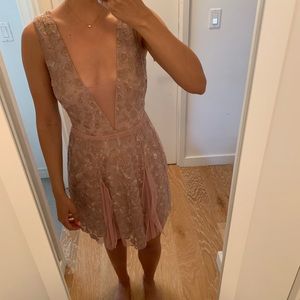 BCBG rose pink dress